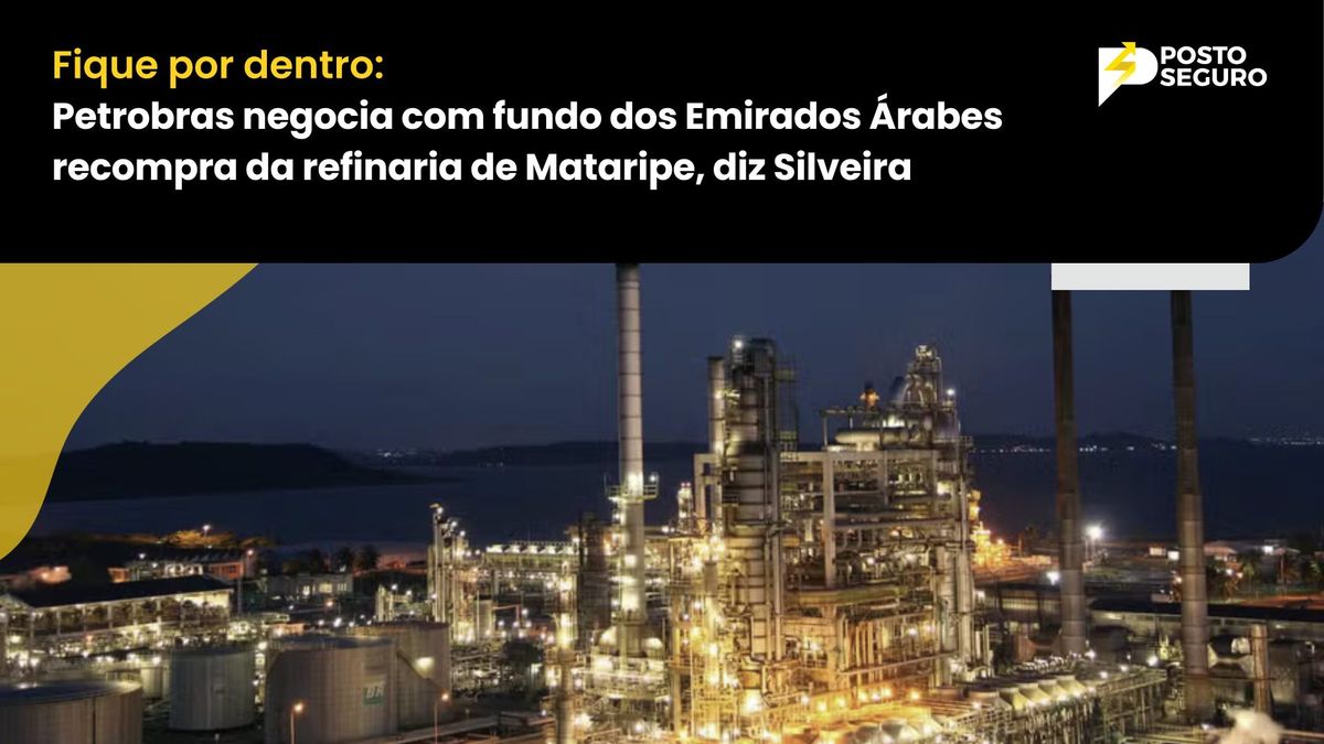 Petrobras negocia com fundo dos Emirados Árabes recompra da refinaria de Mataripe, diz Silveira