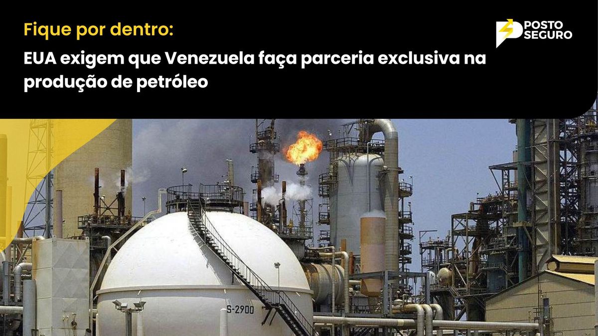 EUA exigem que Venezuela faça parceria exclusiva na produção de petróleo