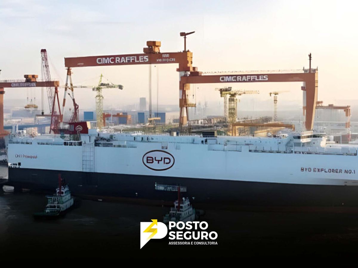 BYD reforça presença global com o Explorer No. 1, navio cargueiro inovador para exportação de veículos