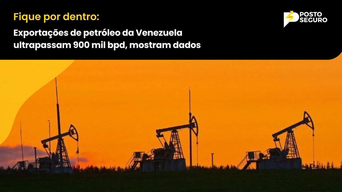 Exportações de petróleo da Venezuela ultrapassam 900 mil bpd, mostram dados