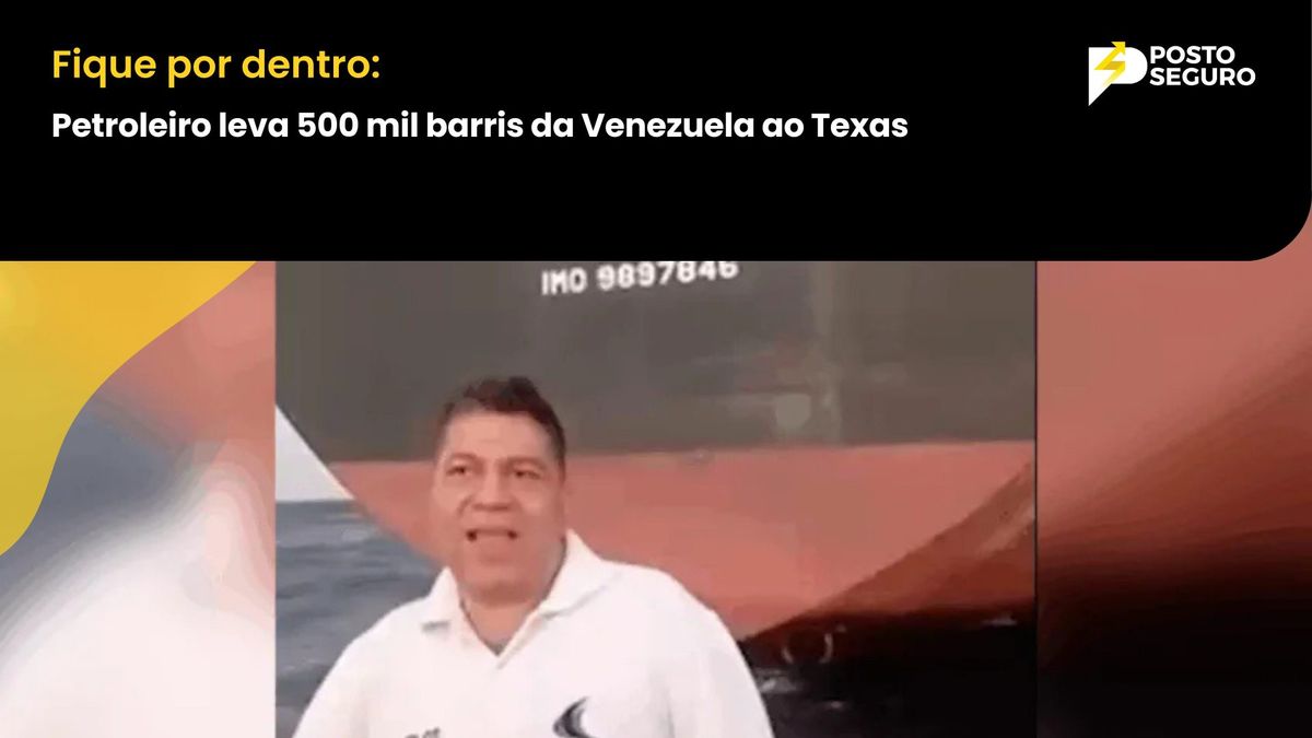Petroleiro leva 500 mil barris da Venezuela ao Texas.