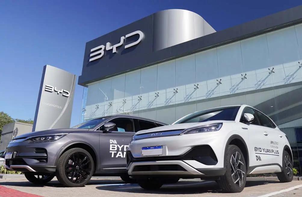 Vendas da BYD caem e marca perde liderança na China para a SAIC
