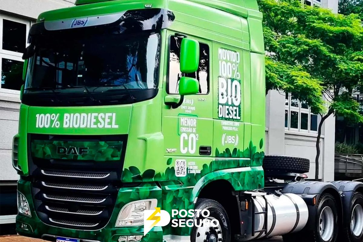JBS iniciará testes com biodiesel 100% em sua frota de caminhões