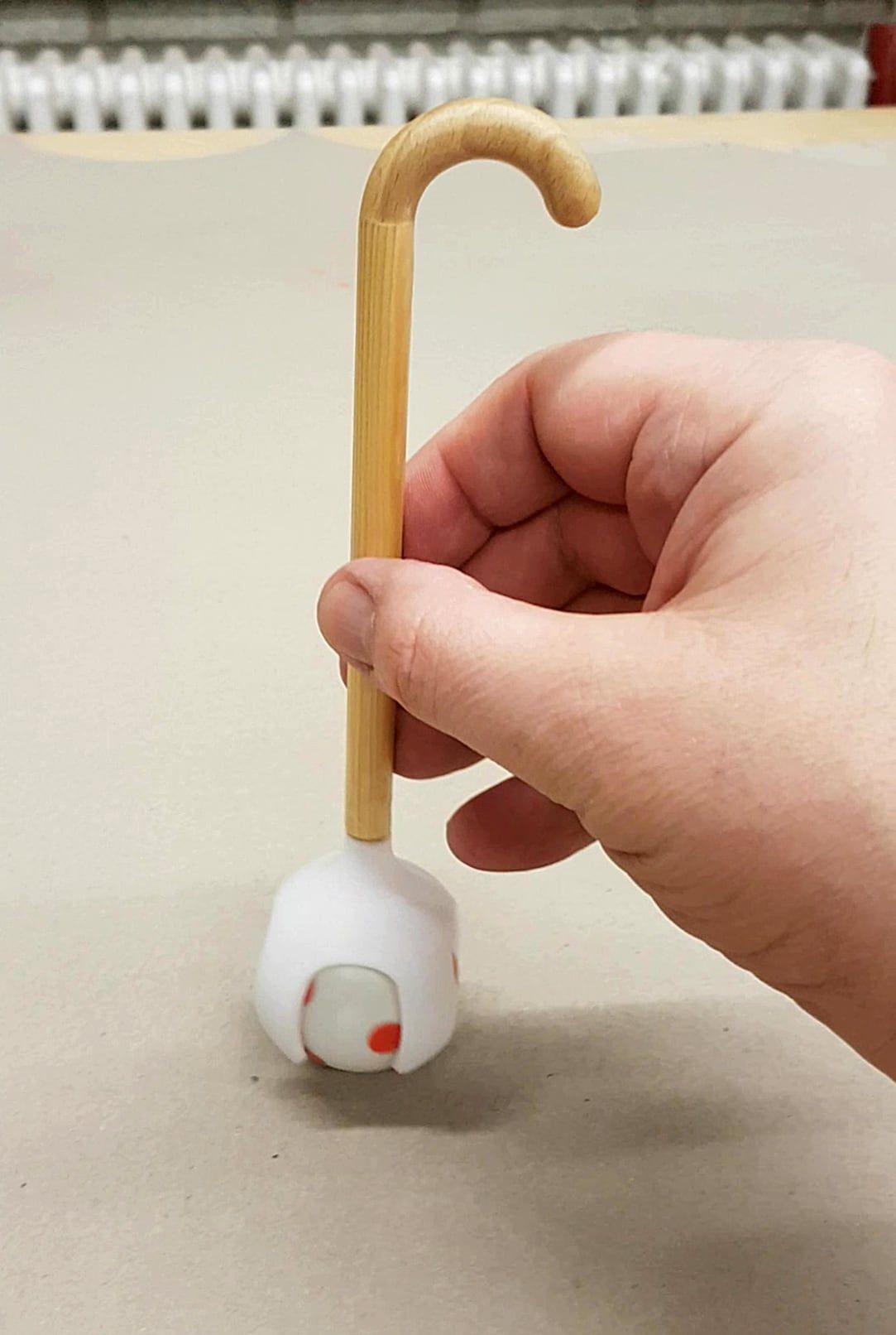 Image title for Ball walking stick games