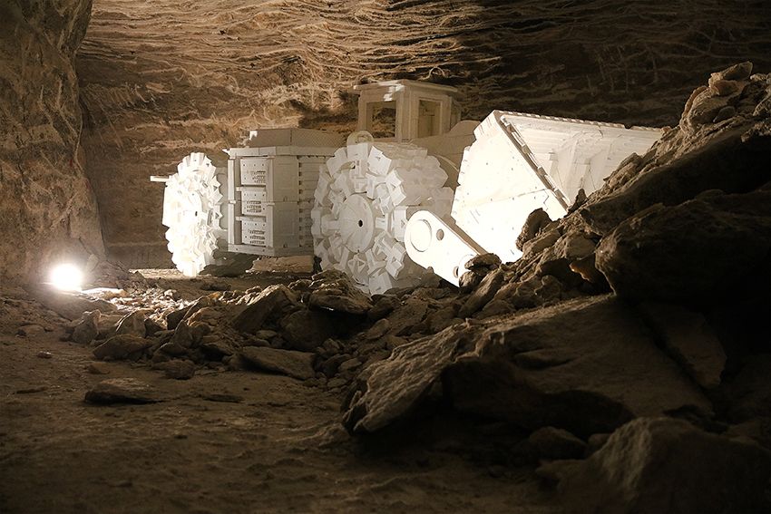 Image title for LHD Loader in the mine