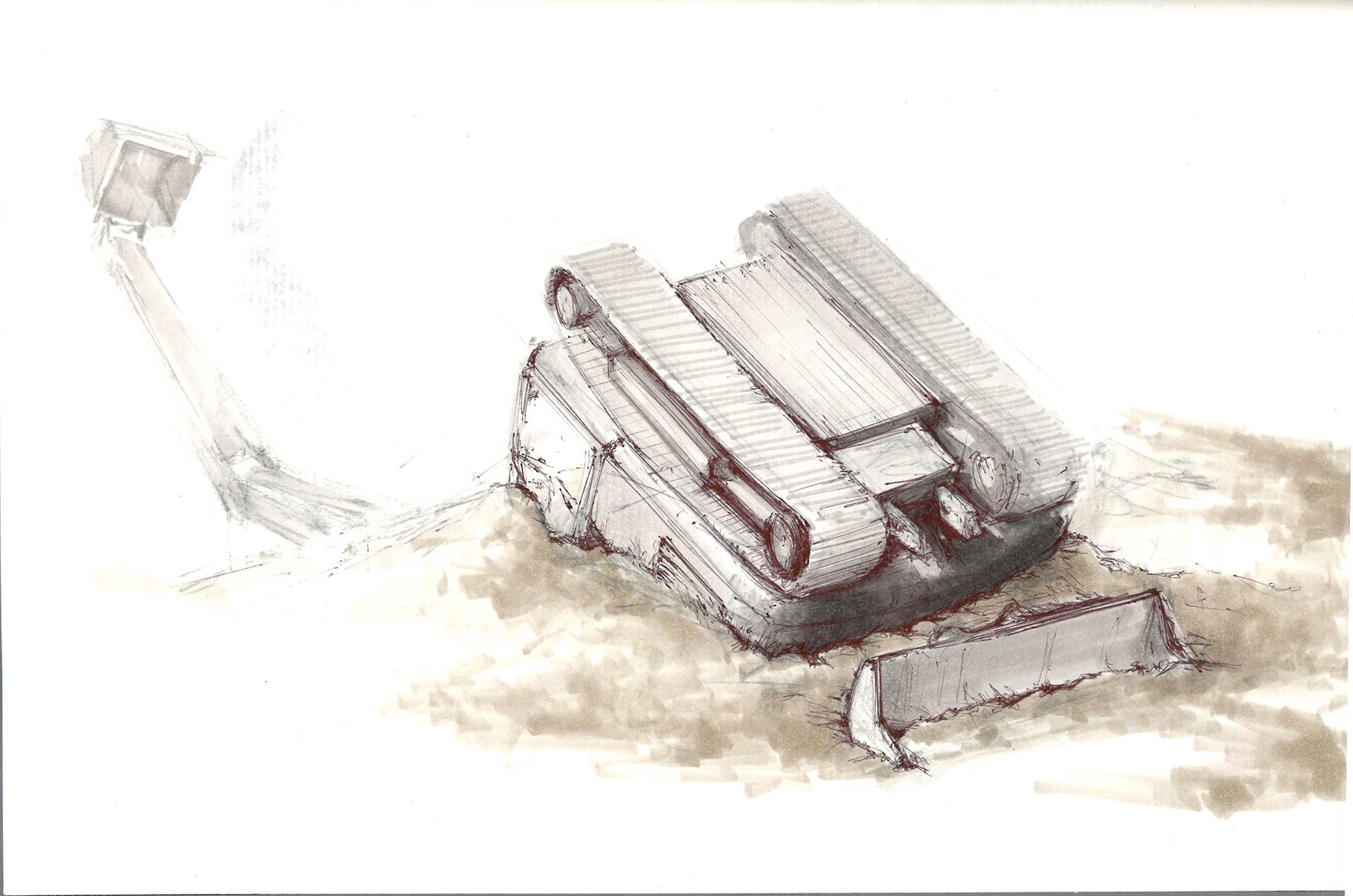 Image title for Excavators and wheel loaders