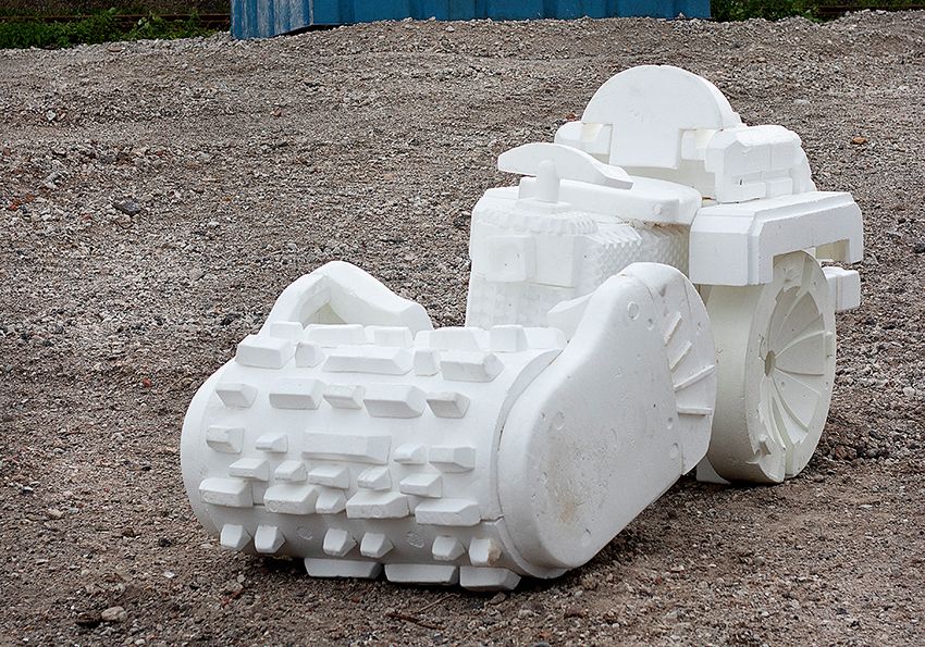 Image title for Riding soil compactor roller