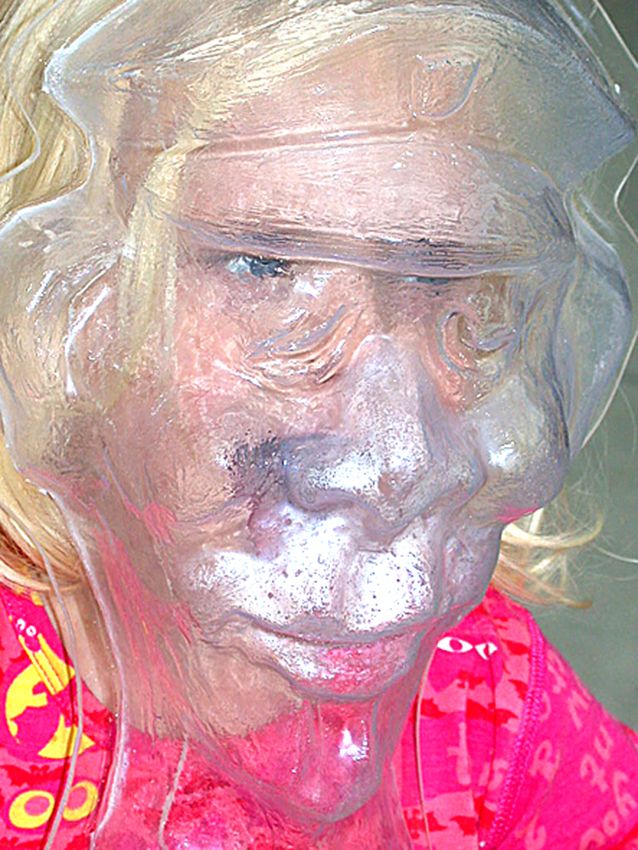 Image title for Transparent puppet theater
