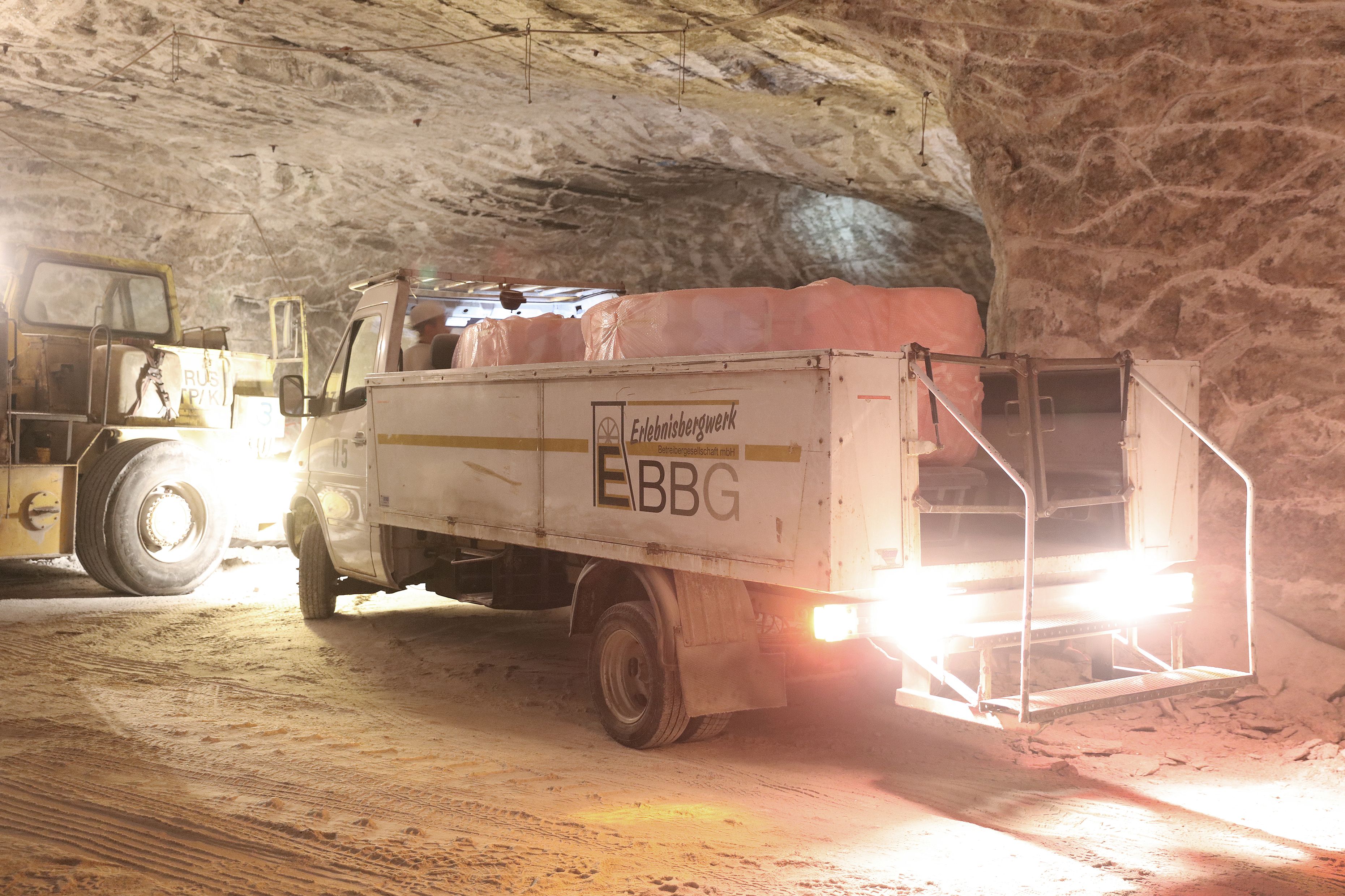 Image title for LHD Loader in the mine
