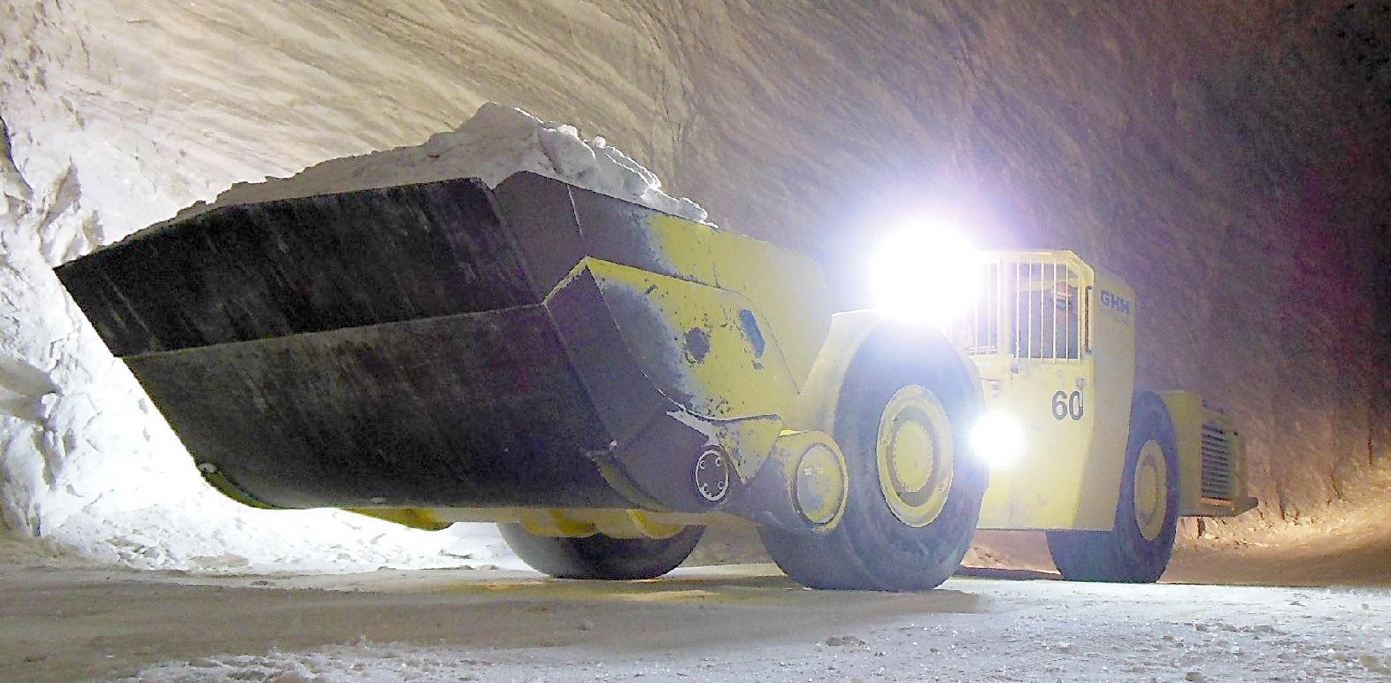 Image title for LHD Loader in the mine