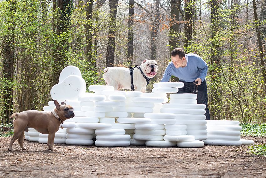 Image title for Dog plinths