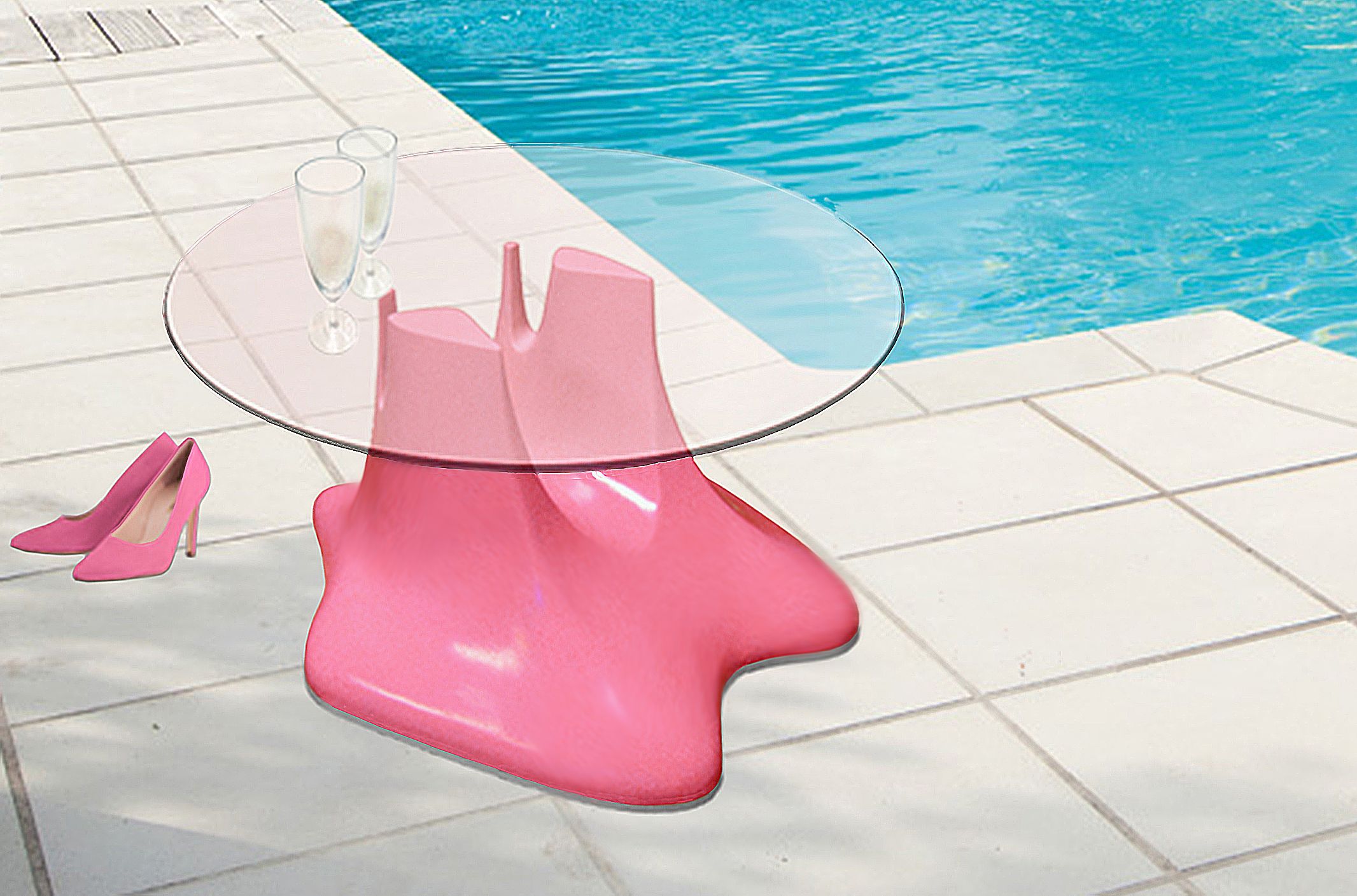 Image title for High heels plinth