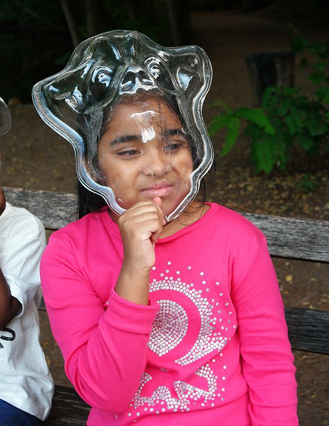 Image title for Masks in the park