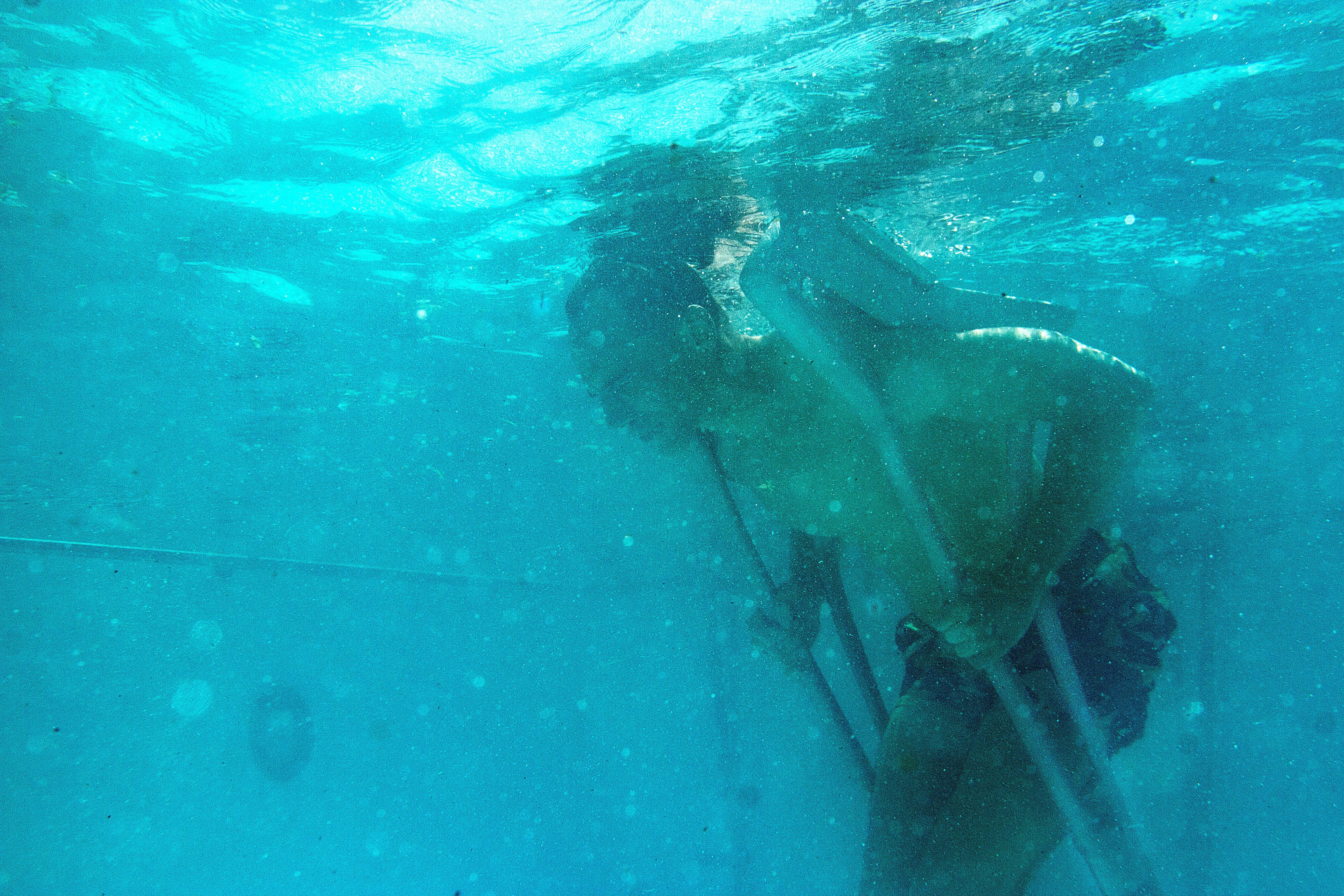 Image title for Underwater stilts