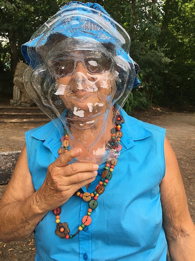 Image title for Masks in the park