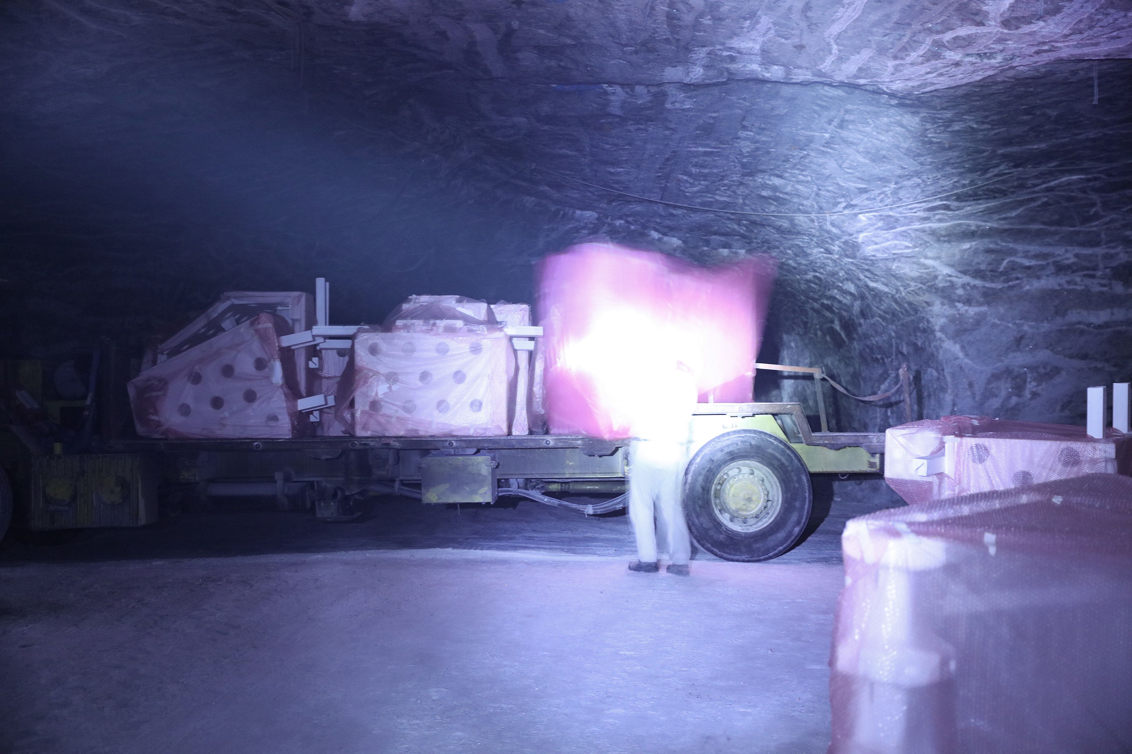 Image title for LHD Loader in the mine