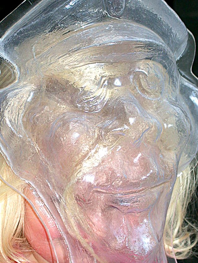 Image title for Transparent puppet theater