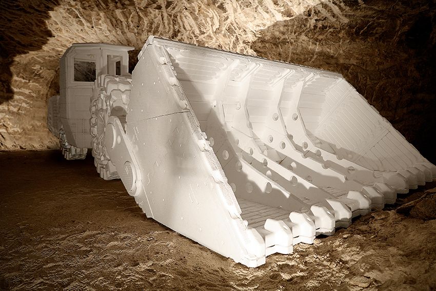 Image title for LHD Loader in the mine