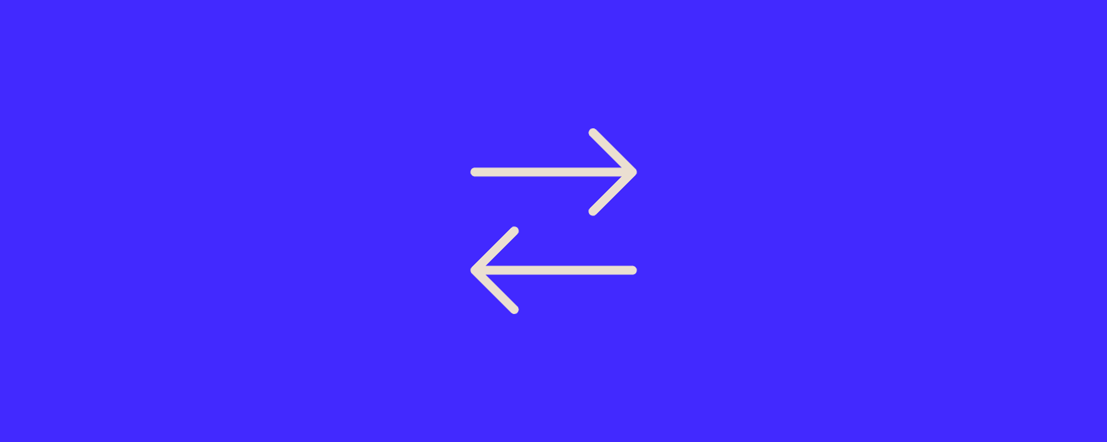 Bi-directional arrow icon