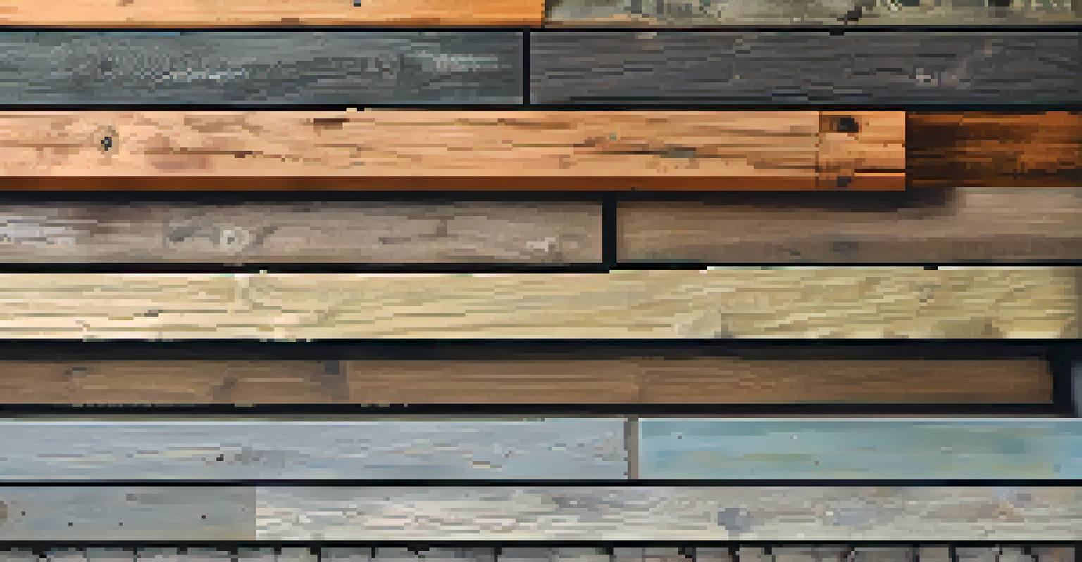 Close-up of sustainable building materials like reclaimed wood, recycled metals, and low-VOC paints, with intricate textures.