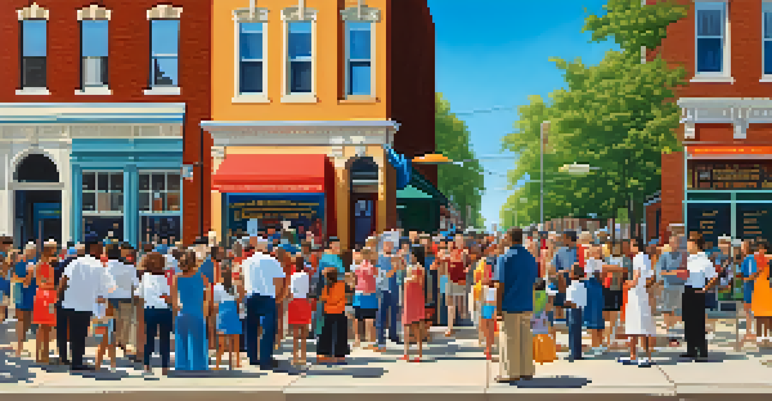 Residents participating in a preservation workshop in a historic Chicago neighborhood.
