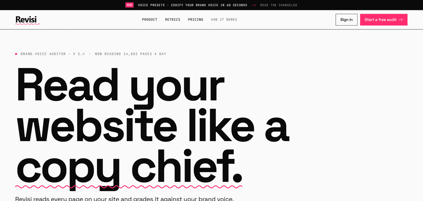 Revisi homepage