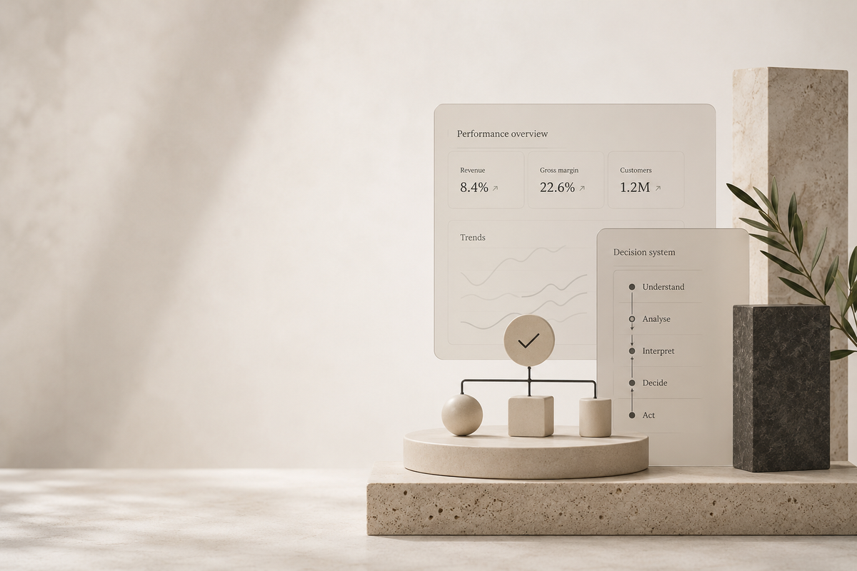 Dashboards and decision systems