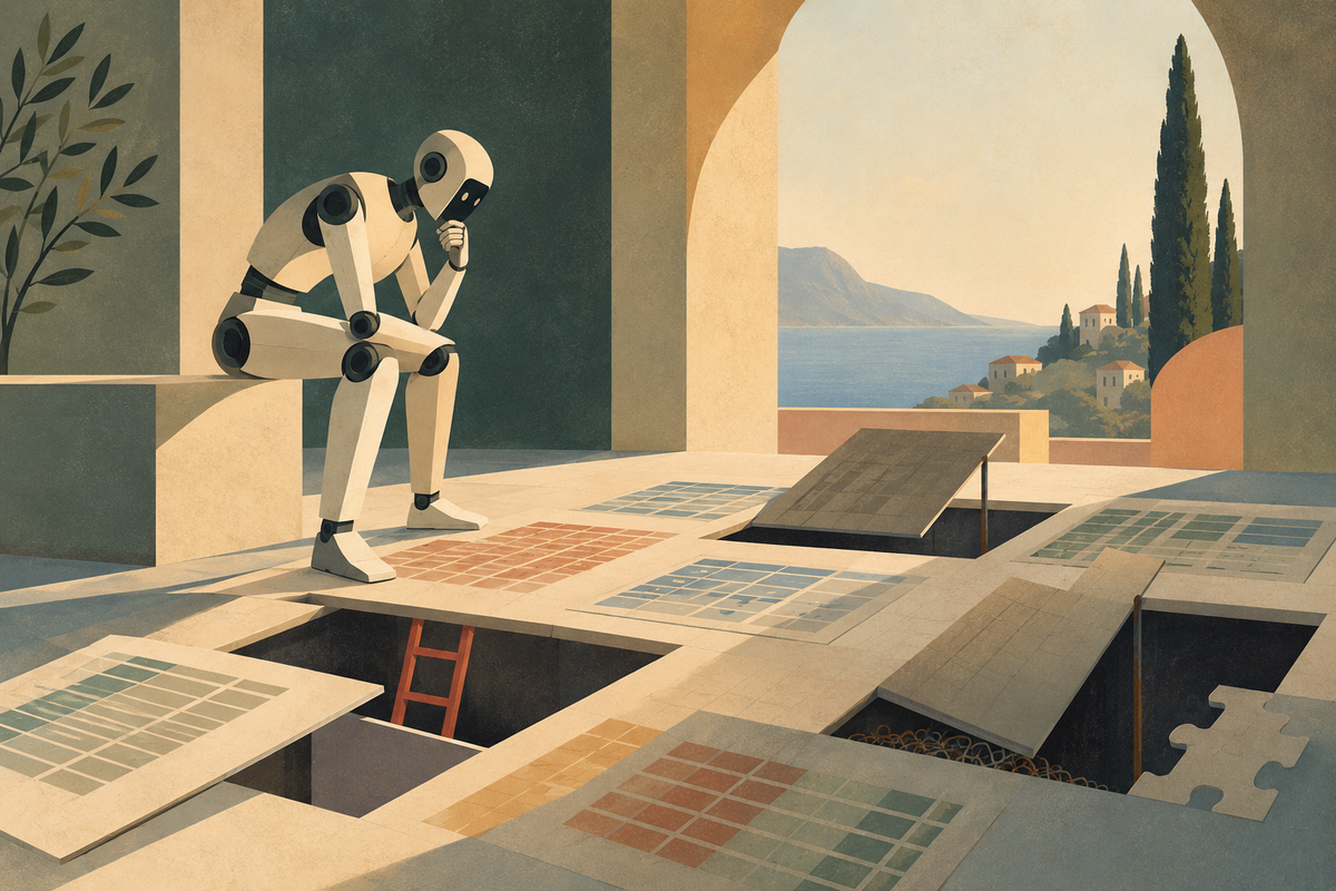 Robot confused with datasets