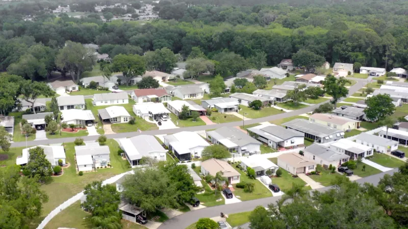 Manufactured homes available within the Pennbrooke Fairway community.