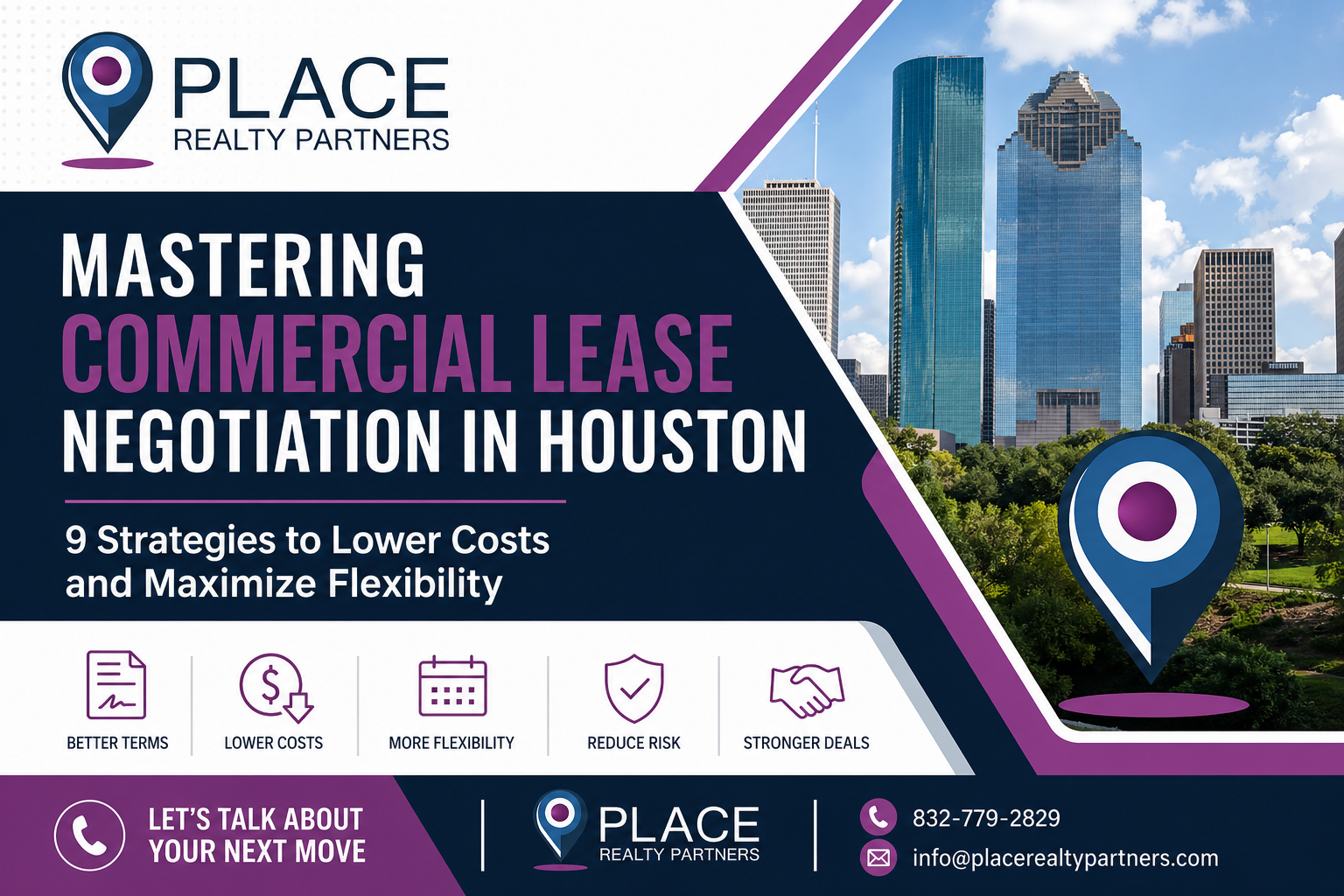 Commercial lease negotiation in Northwest Houston including Tomball Spring Cypress and The Woodlands for business owners