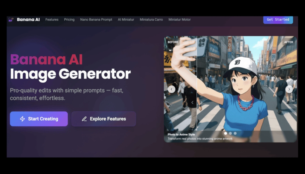 image of Banana AI image of Banana AI