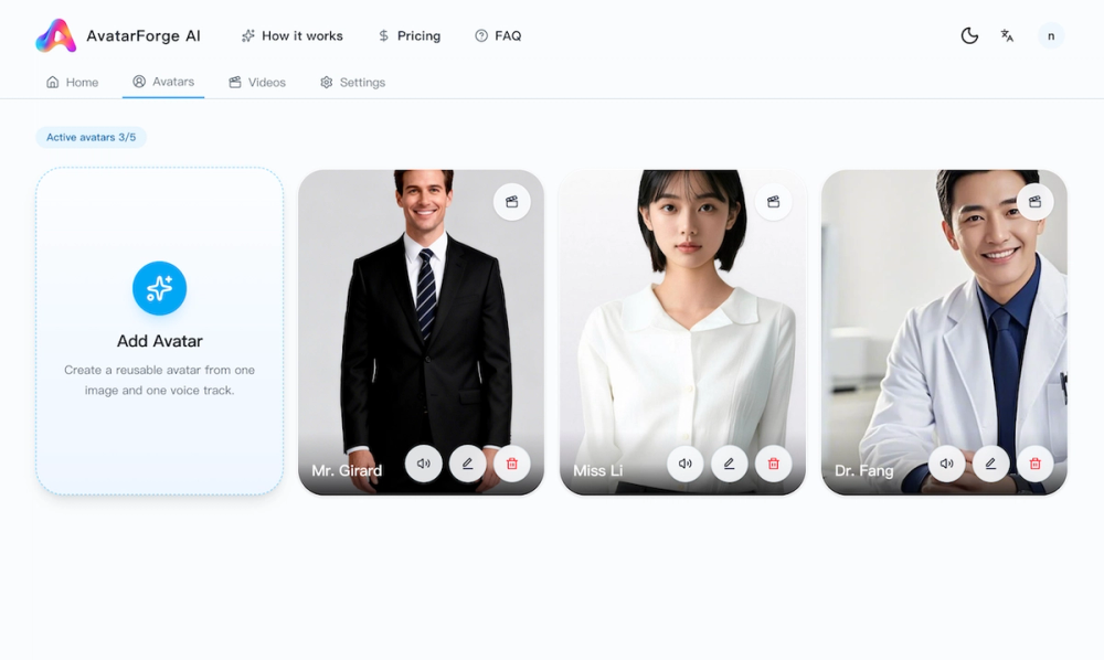 AvatarForge AI thumbnail 2