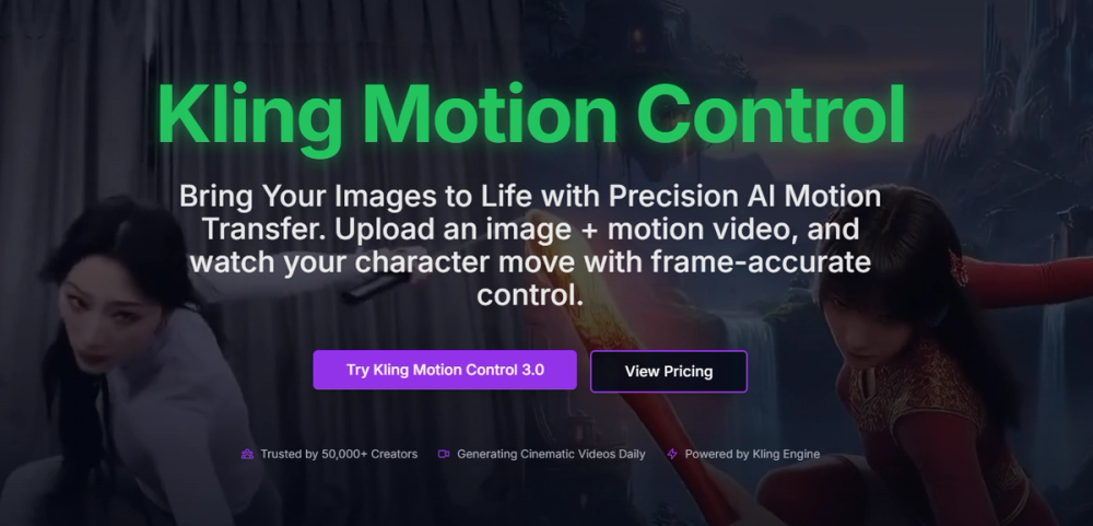 image of kling motion control 3.0 image of kling motion control 3.0