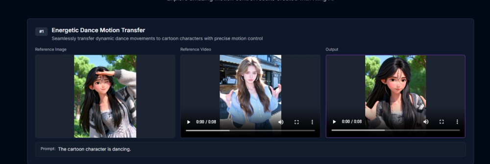 Product gallery image 1 for kling motion control 3.0