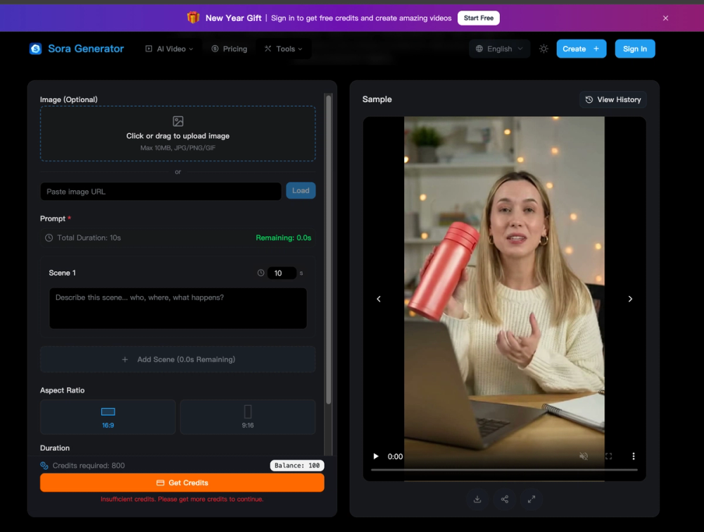 Sora AI Video Generator thumbnail 2