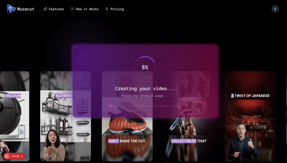 MuseCut - ai ad generator thumbnail 3