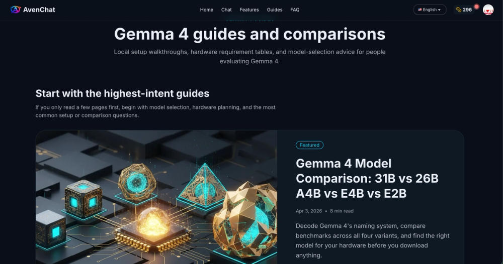 AvenChat Gemma 4 thumbnail 2