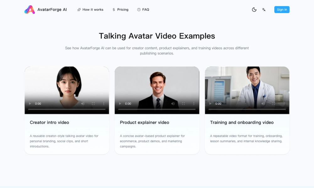 AvatarForge AI thumbnail 3