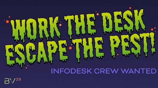 Work the desk, escape the pest!