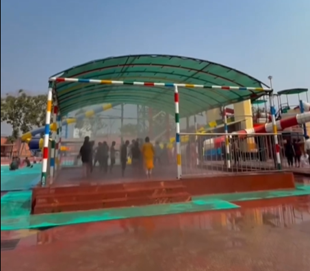 Family amusement ride at Funcity Bareilly at Funcity Bareilly Thrill Zone