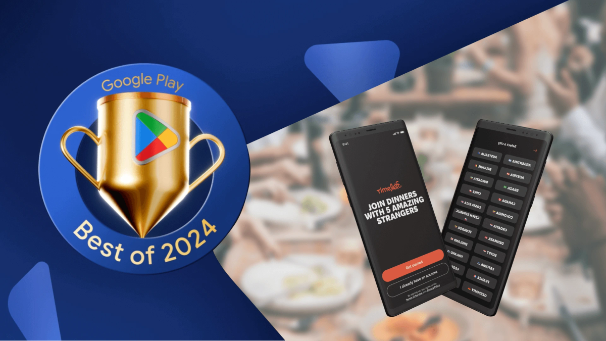 Timeleft wins Google Play’s Best Hidden Gem Award