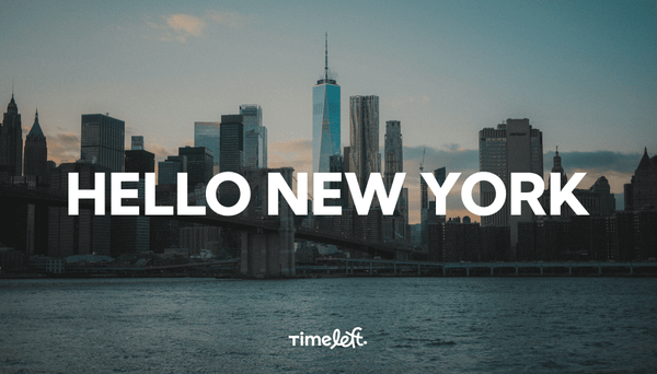 Timeleft Launches in NYC: Choose Chance in the City of Infinite Possibilities