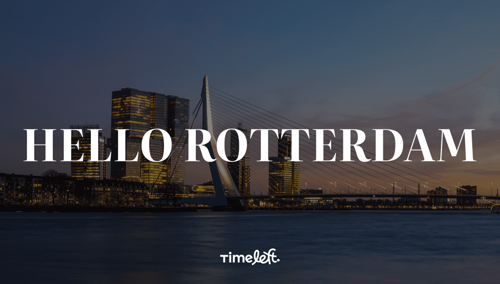 Buckle up Rotterdam! Get ready for a thrilling night as Timeleft shakes up the city on March 20th!