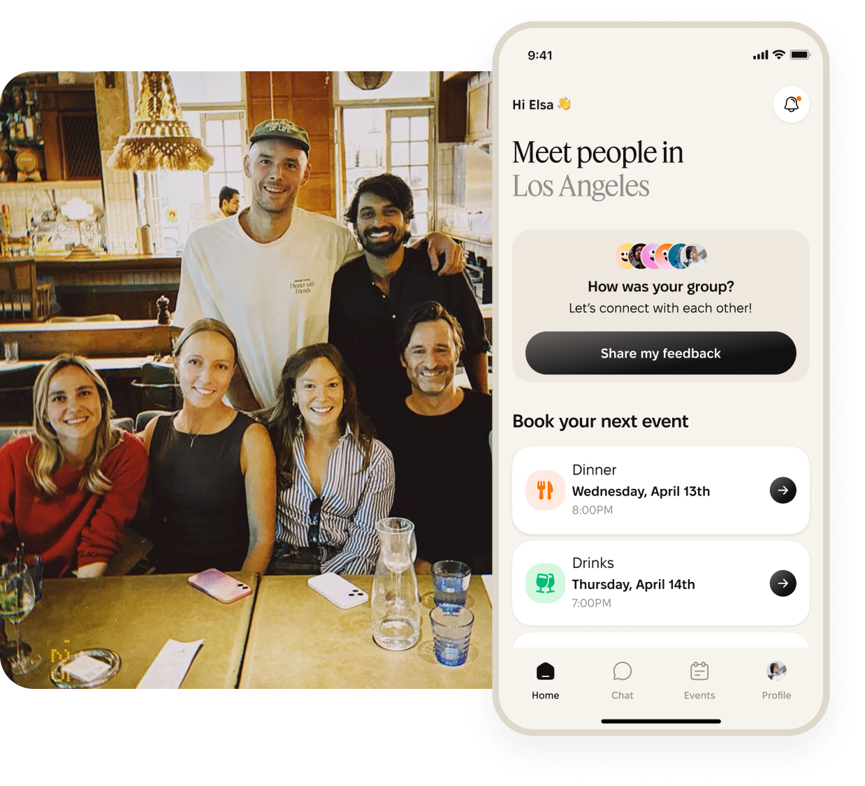 App mockup