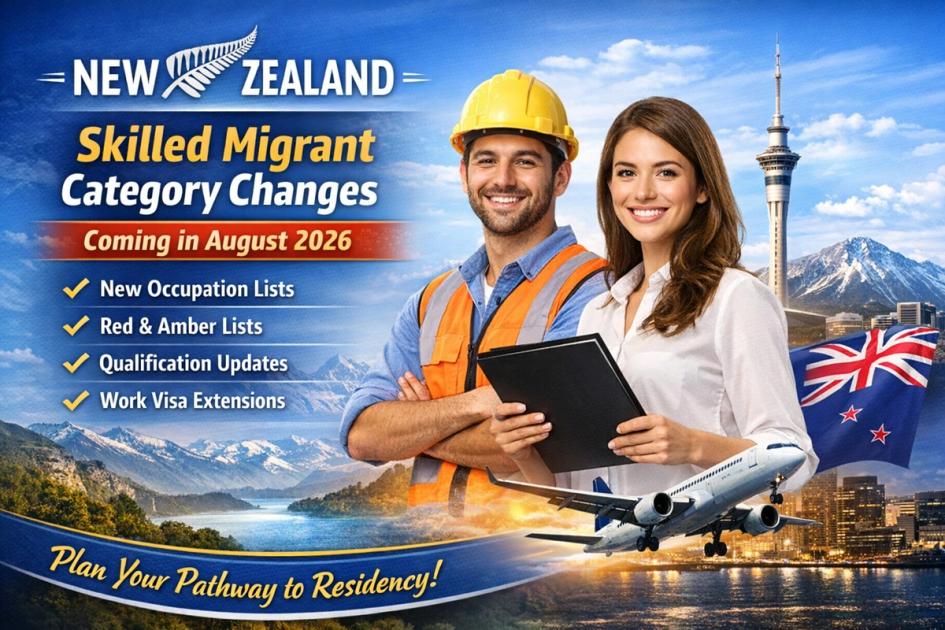 Further Changes to New Zealand’s Skilled Migrant Category from August ...