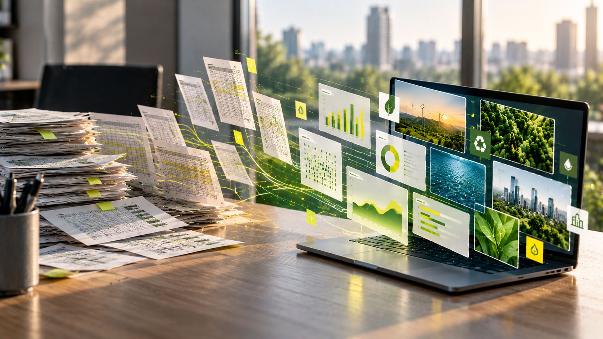 ESG data moving from manual processes to automated digital sustainability management