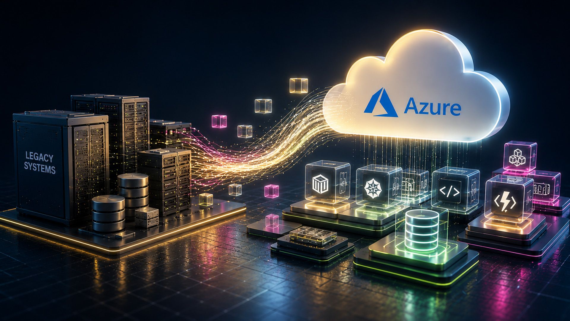 Migrating a legacy system to Azure