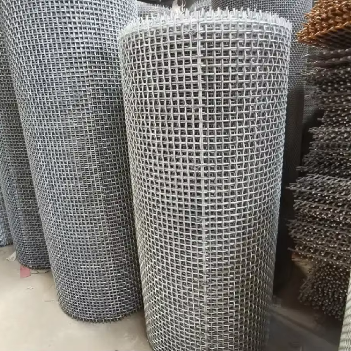 Referenzbild für gekröpftes Drahtgewebe für die KAIFIL-Produktseite