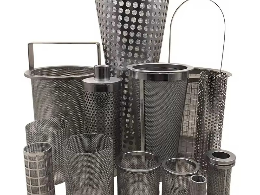 KAIFIL workshop line for custom stainless steel filter parts