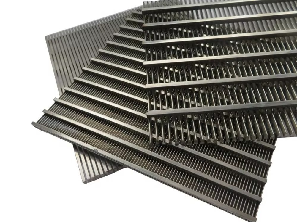 Stainless steel screen tube samples